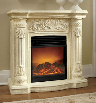 Centerpointe Faux Stone Fireplace o...