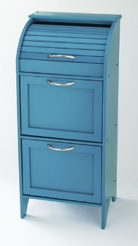 Red Roll-Top Veggie Bin (shown in b...