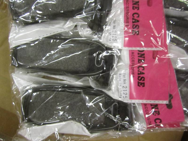 5 cases of assorted cell phone hold...