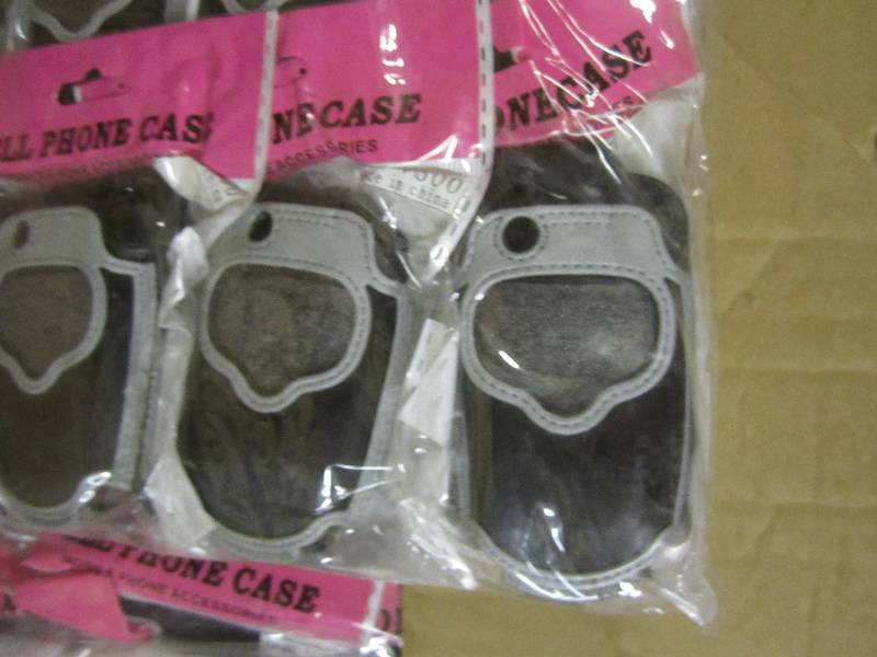 6 cases of cell phone accessories...