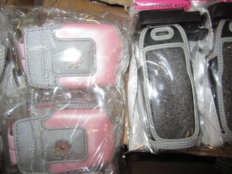 5 cases of assorted cell phone hold...