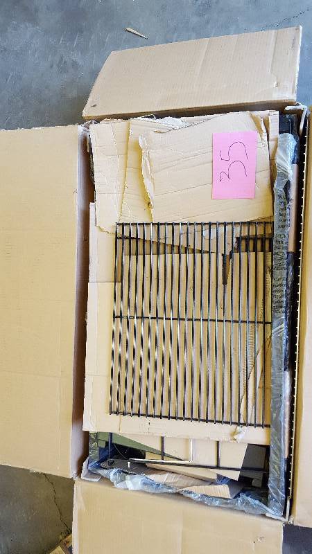 lot 35 image: RiverGRille Stampede 37.5 in. Charcoal Grill New