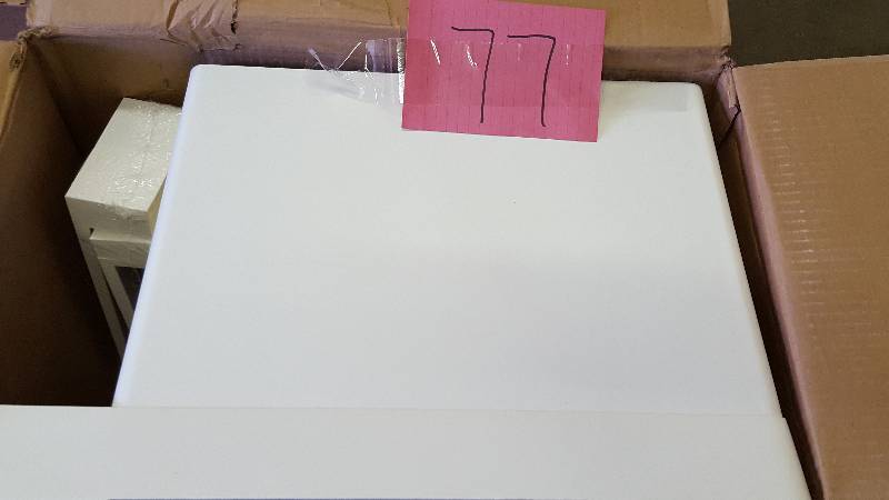 lot 77 image: 2.American Standard L1100 23 in. x 21.5 in. Laundry Tub in White