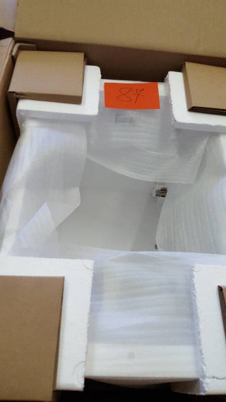 lot 87 image: Foremost FMGAWA2418 White Gazette Gazette 24 Vanity Cabinet Only