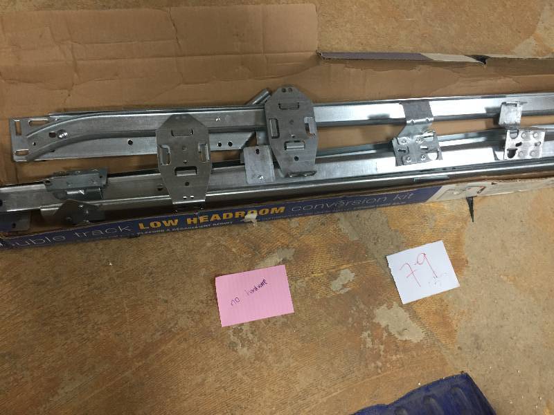 lot 79 image: Clopay Garage Door Low Headroom Conversion Kit New