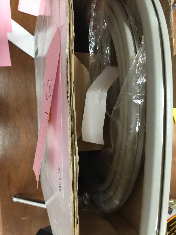 lot 81 image: Hampton Bay 12 FT Brushed Steel Flex Track Starter Kit New