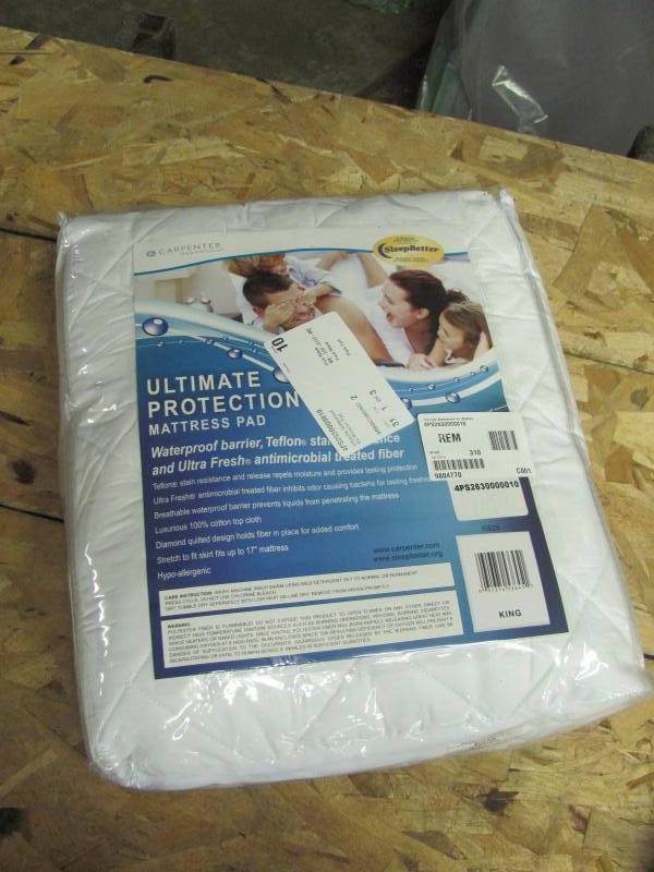 Ultimate Protection Waterproof King Size Mattress Pad