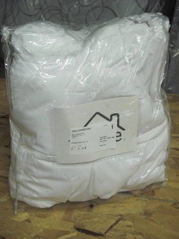 alcove Twin Size Waterproof Mattress Pad