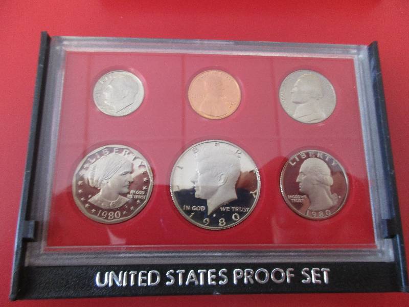 1980 US Mint Proof Set