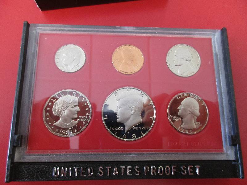 1981 US Mint Proof Set