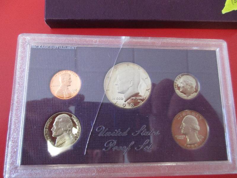 1985 US Mint Proof Set