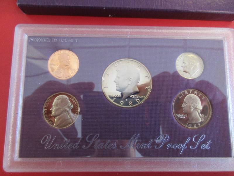 1989 US Mint Proof Set