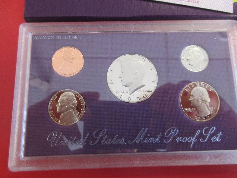 1990 US Mint Proof Set