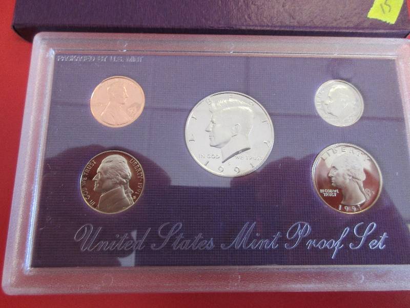 1991 US Mint Proof Set