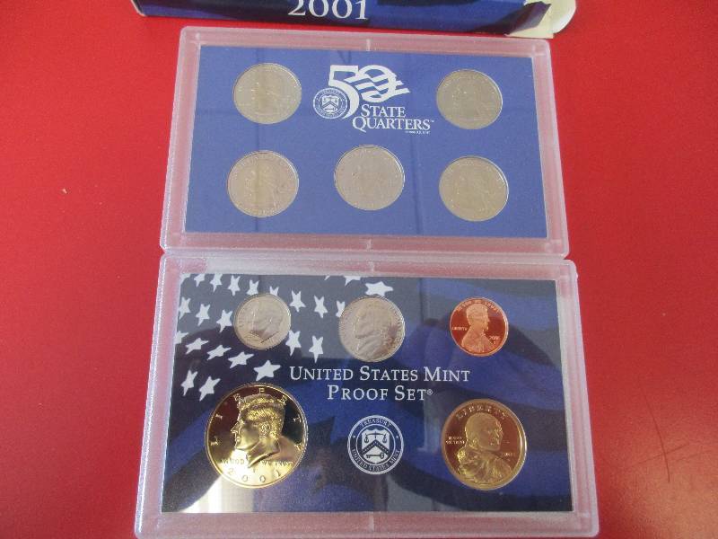 2001 US Mint Proof Set