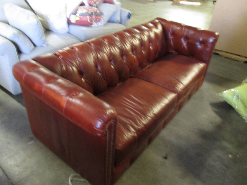 Hawthorn Leather Sofa by Birch Lane
