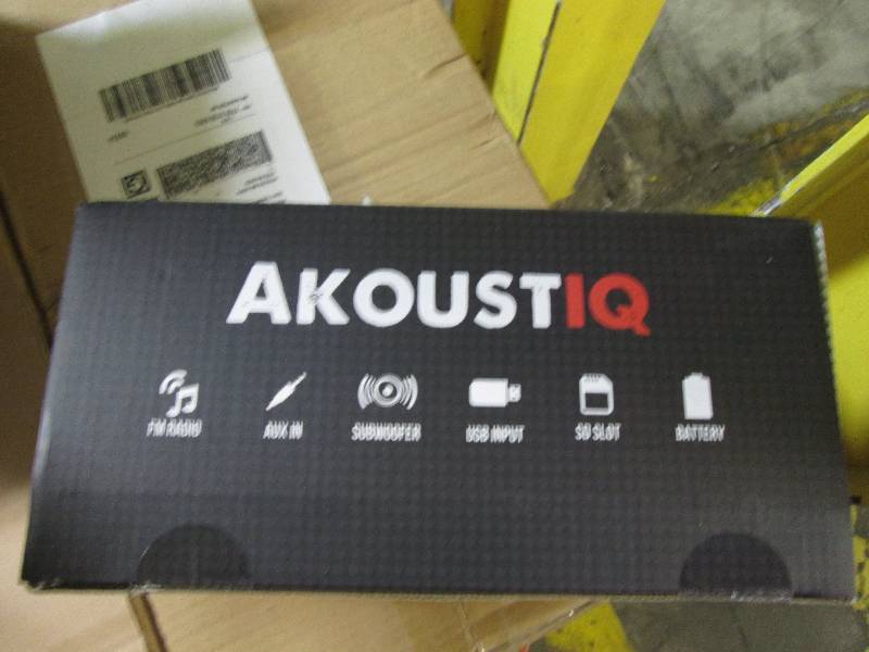 Bluetooth Portable Speaker With Rechargeable Battery - Brand New