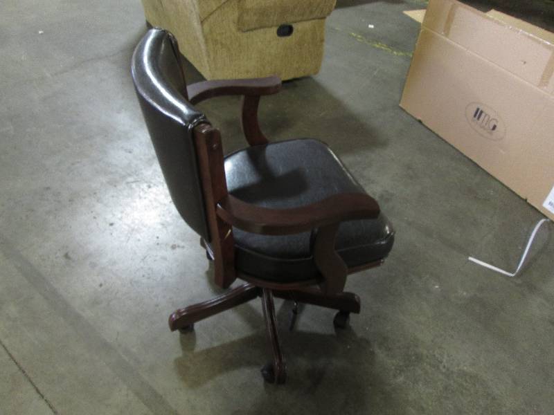 Black Leather Office Chair