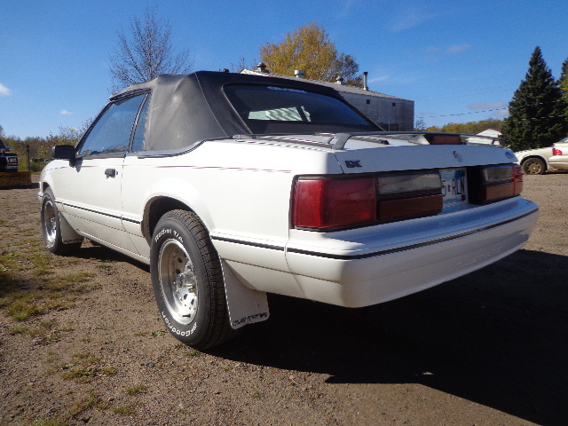 lot 2 image: 1993 Ford Mustang Convertible