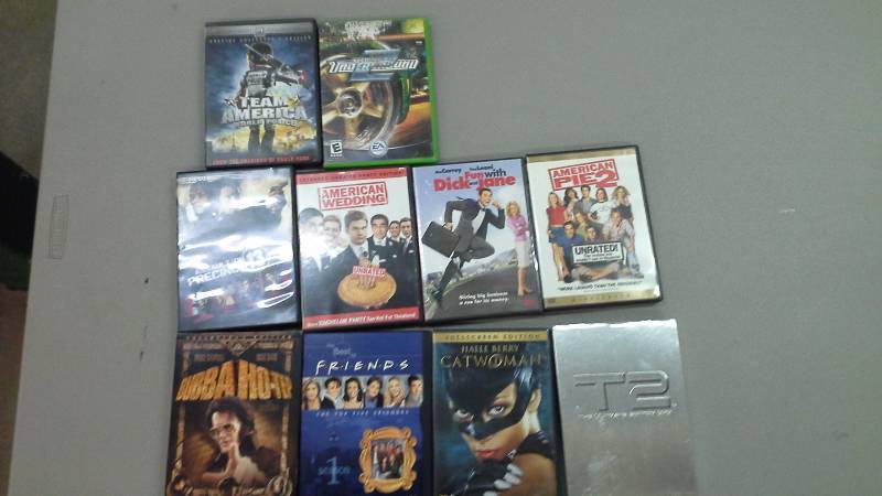 Misc. DVDs, CDs and other items
