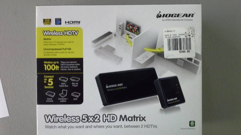 IOGEAR Wireless 5x2 HD Matrix