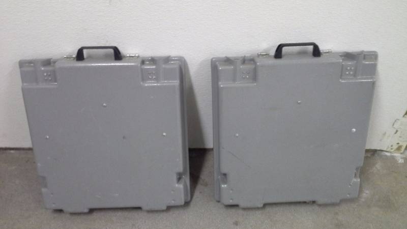 Pair of Plastic Cases
