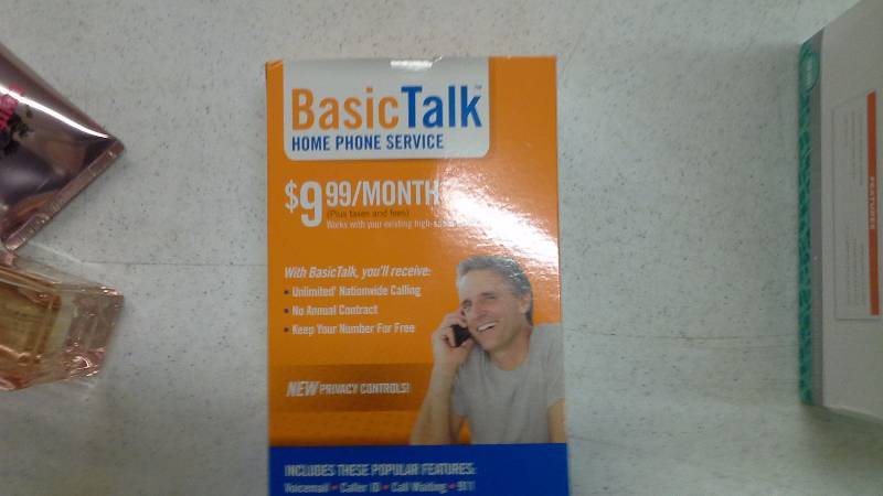 Basic Talk Home Phone Service