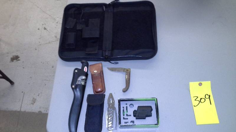 Knife and Holster Lot