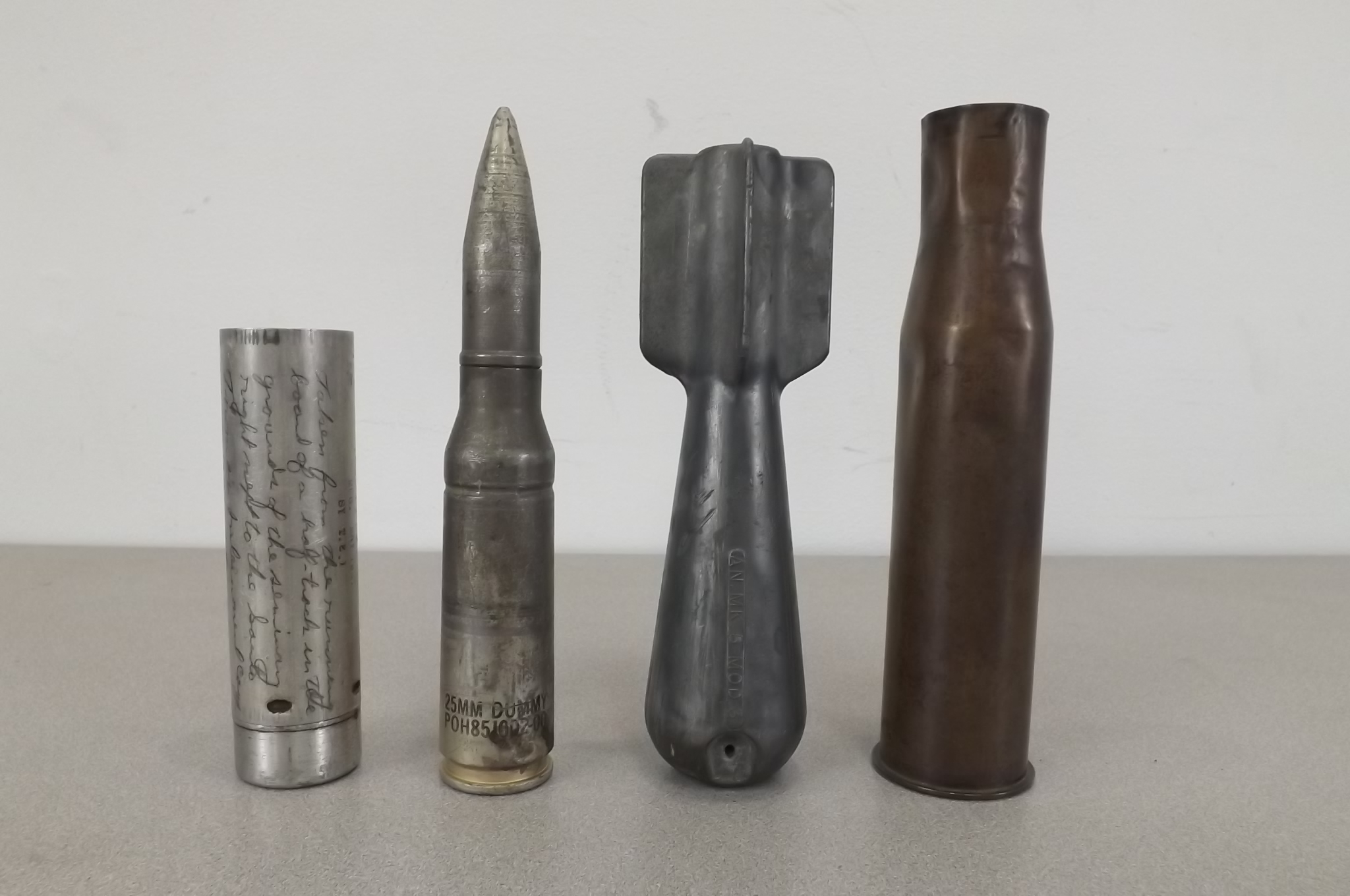 Large WWII Test Rounds