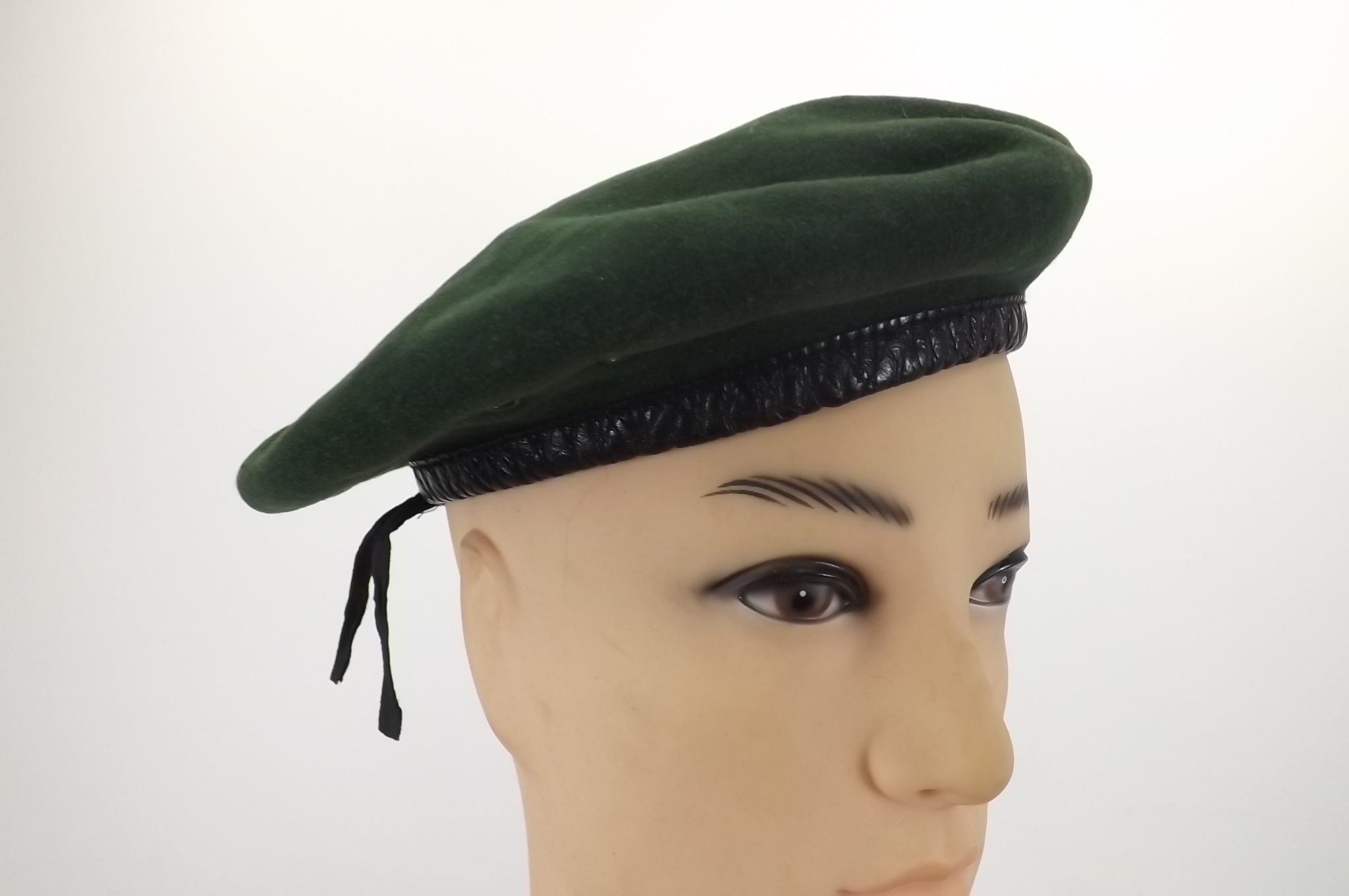 Vintage WWII German Wool Military Beret