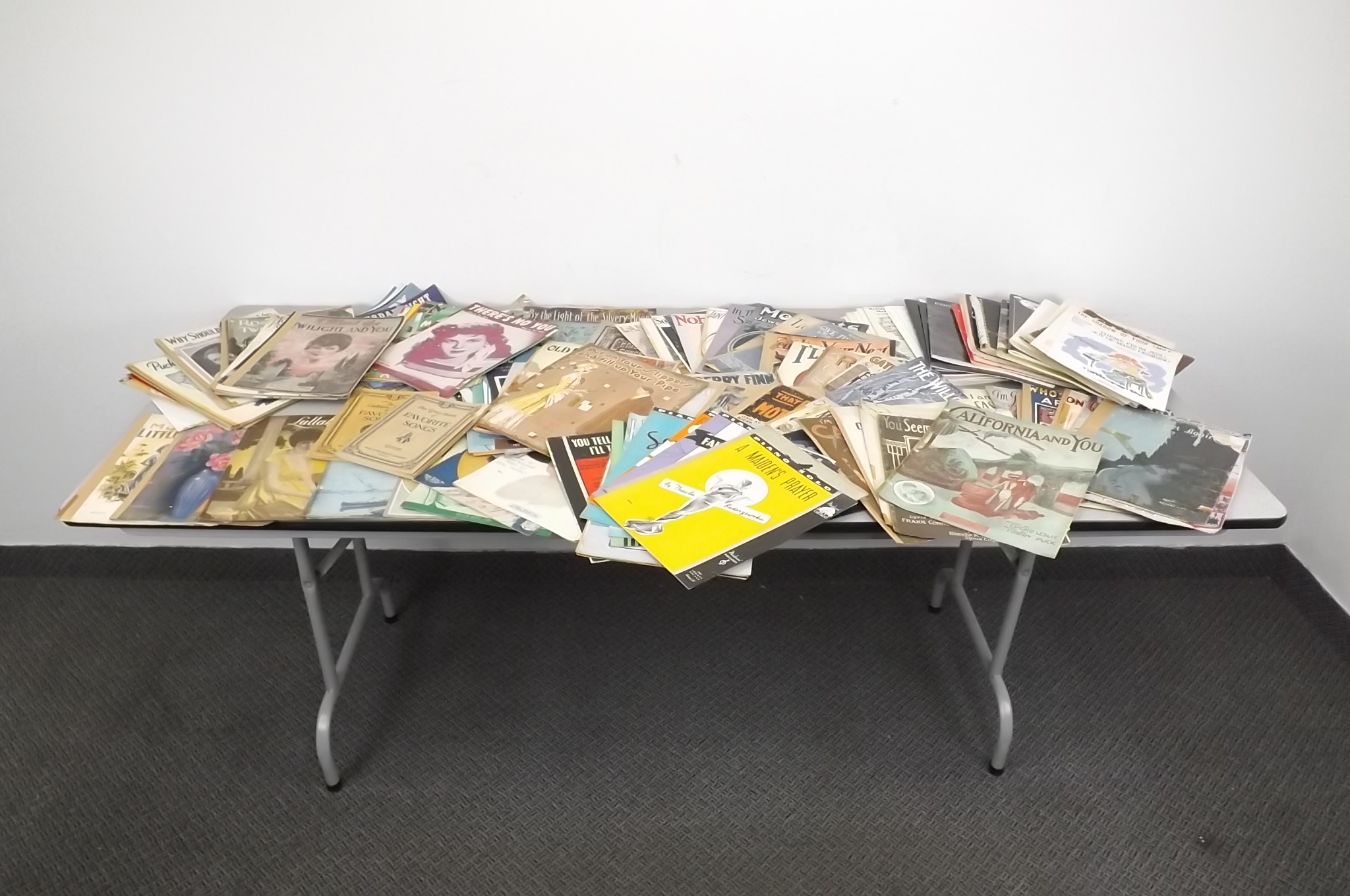 MASSIVE Lot of Antique and Vintage Sheet Music