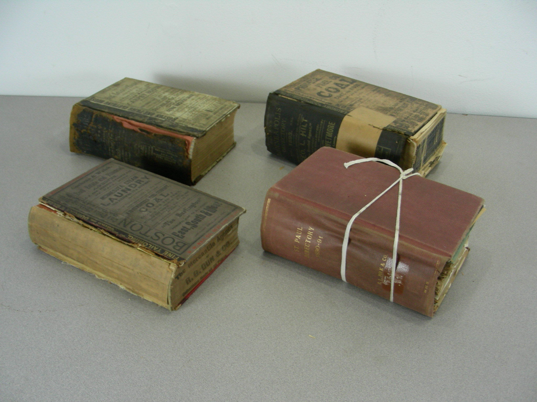 Antique 19th Century St. Paul Minneapolis City Directories