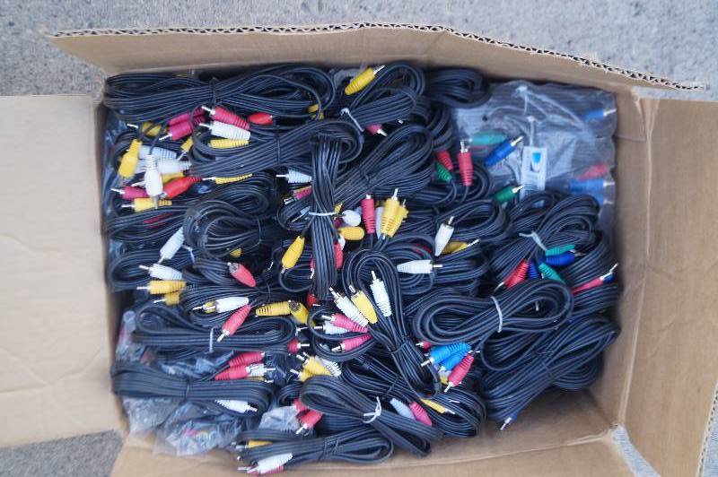Bulk Lot of Composite & Component Cables