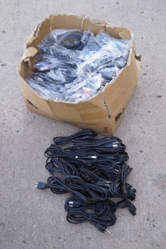 Bulk Lot of Composite & Component Cables