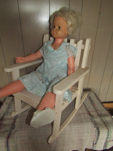 Doll and chair