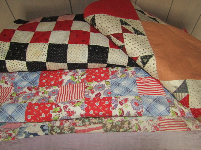 Unfinished quilt tops
