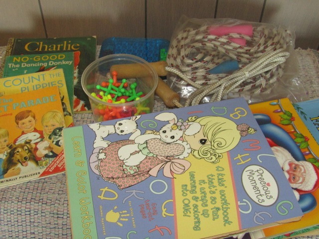 Childrens books and games