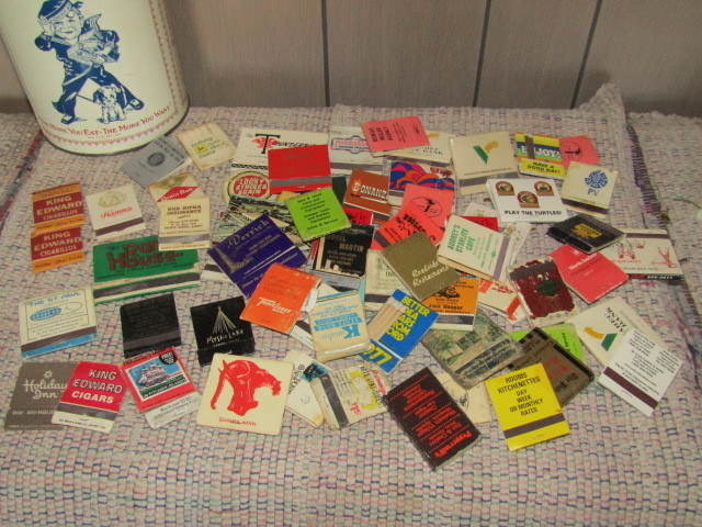 Vintage Match books