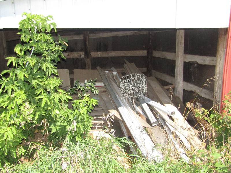 Contents of shed