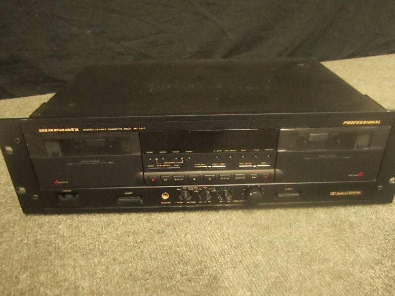 Marantz 2 deck cassette tape racord...