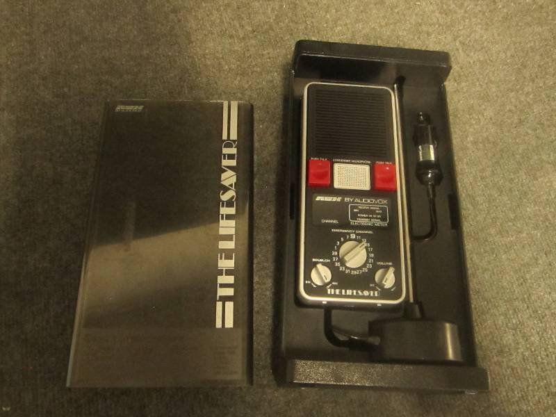 The Lifesaver automotive CB radio, ...