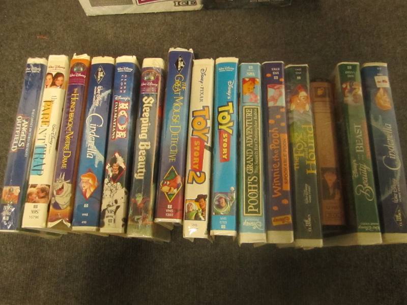 Lot of classic kids videos...