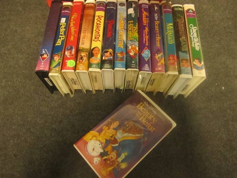 Lot of classic kids videos...