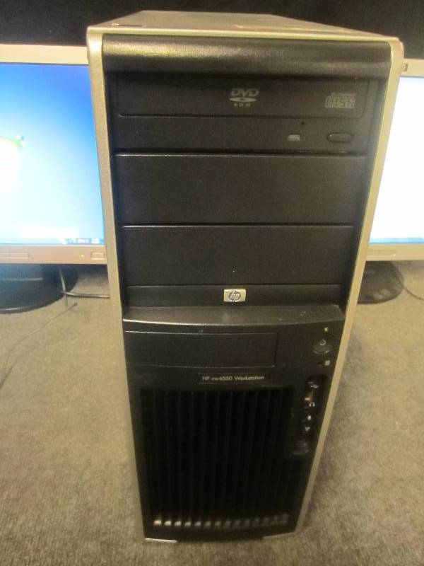 HP xw4550 Workstation Desktop Compu...
