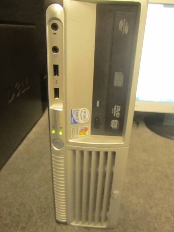HP Compaq Desktop Computer tower, l...