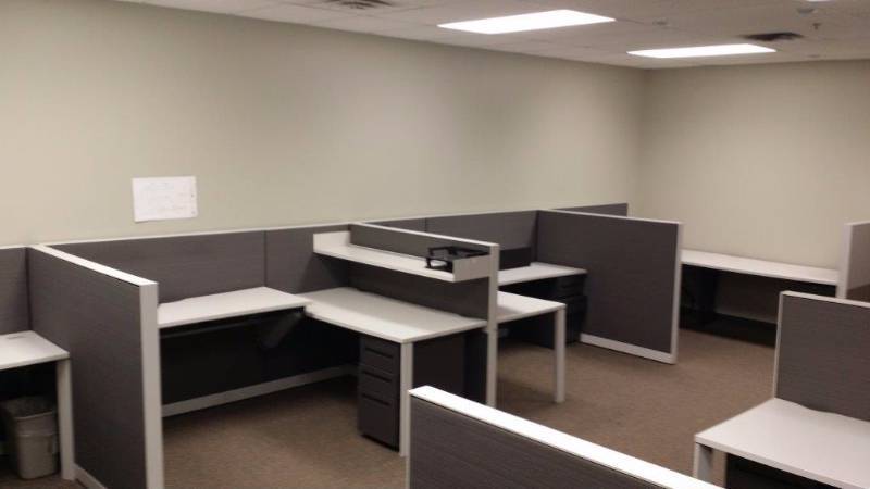 Allsteel Complete Cubicles (Disassembled, ready for Transport)