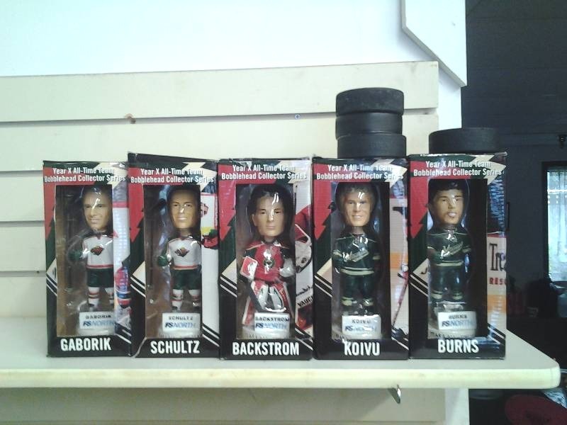 5-MN Wild Collectible Bobble Heads