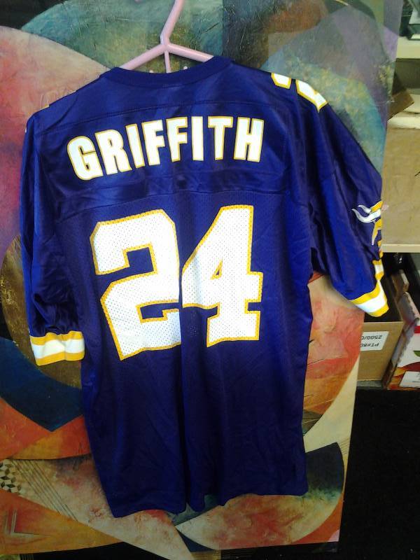Vintage MN Vikings Jersey Robert Griffith #24 (Size M)