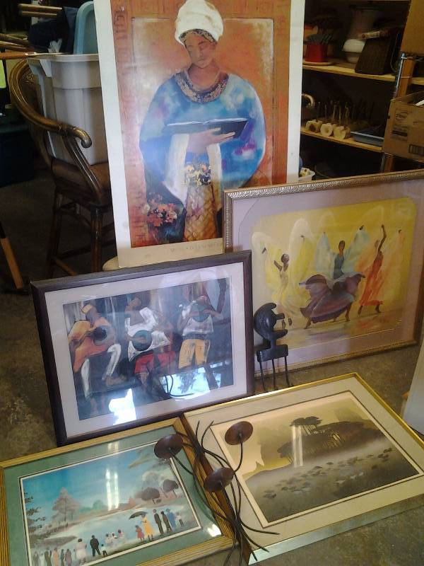 Lot Of Assorted Art & Frames