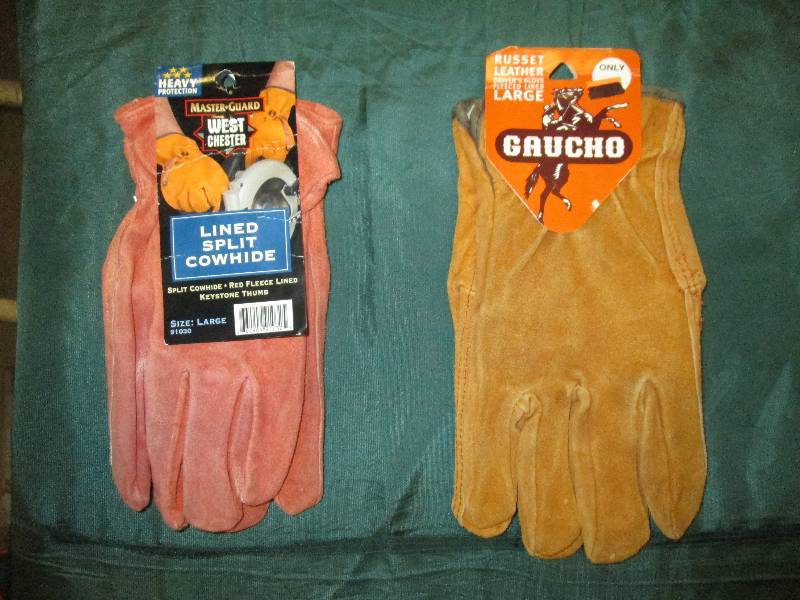 2 Pair  Large Work Gloves...